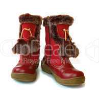 Winter childrens boots