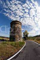 Tower in the Tuscan Countryside