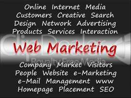 Web Marketing - Business Concept