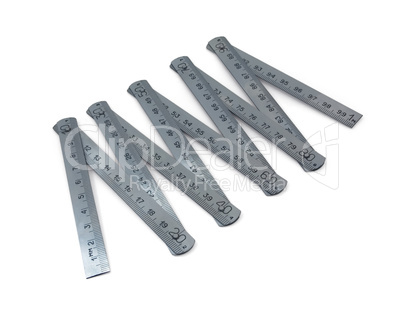 stainless folding ruler