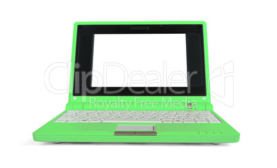 Green netbook