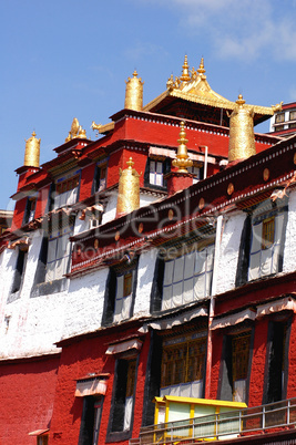 Lamasery in Tibet