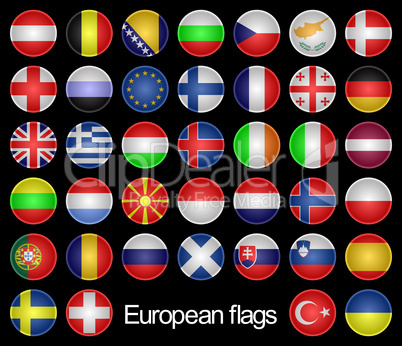 european flags