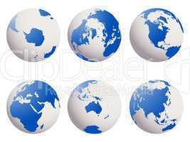 earth globes set