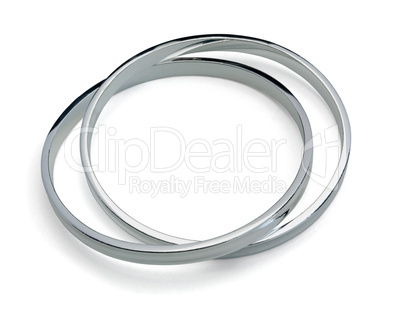 Silver bangle