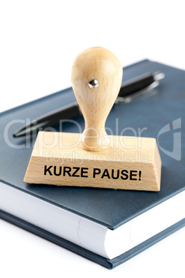 Kurze Pause / short break