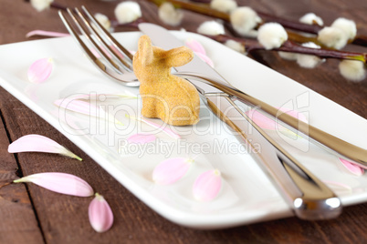 Osterliches Gedeck / easter place setting