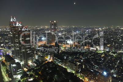 Tokyo at night