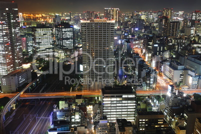 Tokyo at night