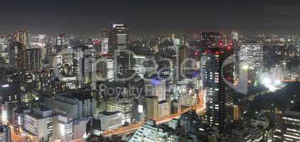 Tokyo at night