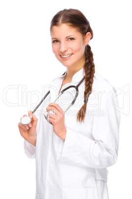 Junge Ärztin