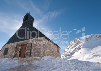 Church in the Zugspitze, Germany