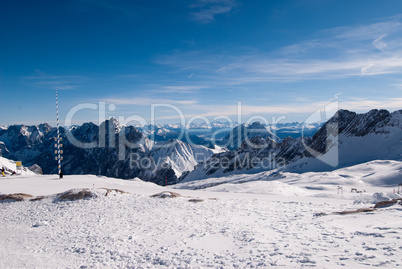 Mountains in the Zugspitze, Germany