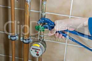 plumber water clock