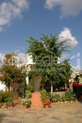 Haus mit Garten auf Kreta