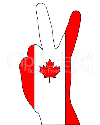 Canadian finger signal