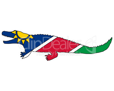 Nile crocodile Namibia