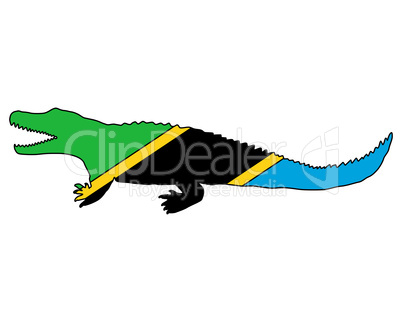 Nile crocodile Tanzania