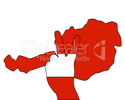 Austria hand signal