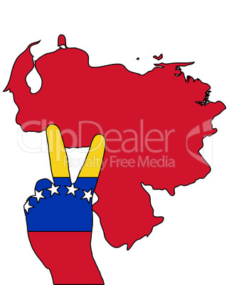 Venezuela hand signal