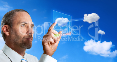 Futuristic Cloud Computer