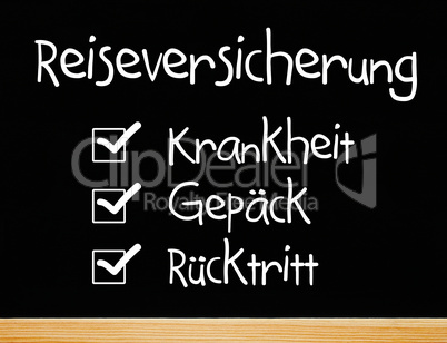 Reiseversicherung: Krankheit / Gepäck / Rücktritt