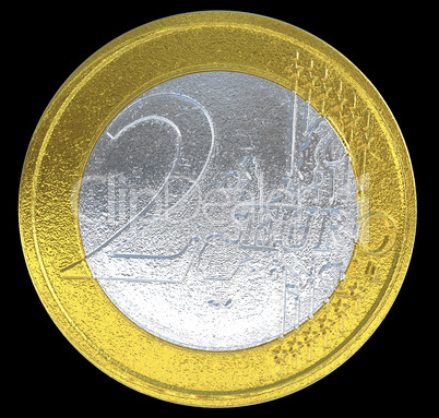 2 Euro coin: European currency