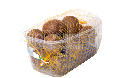 Kiwi in plastic box