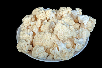 cauliflower on dish