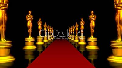 Oscar red carpet