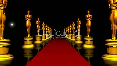 Oscar red carpet