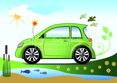 Ecological friendly car concept