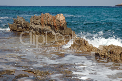 Küste der Akrotiri-Halbinsel, Kreta