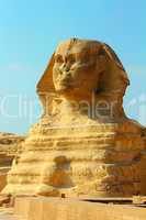 famous egypt sphinx in Giza