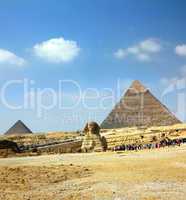 egypt pyramid and sphinx