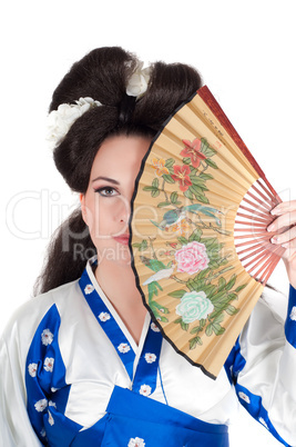 Portrait Of Geisha