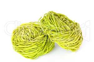 grüne Nudeln / green pasta
