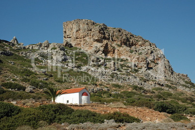 Kapelle auf der Rhodopos-Halbinsel, Kreta