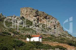 Kapelle auf der Rhodopos-Halbinsel, Kreta