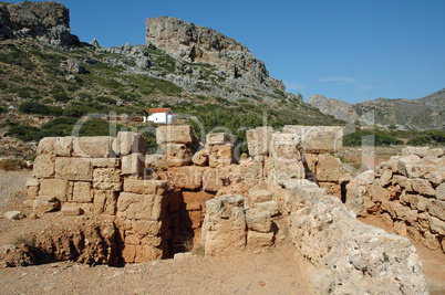Ausgrabungsstätte auf Kreta