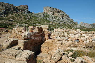 Ausgrabungsstätte auf Kreta