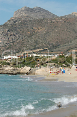 Falassarna-Strand auf Kreta