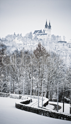 Church at Wintertime