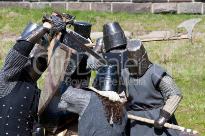 Reconstruction of knightly fight