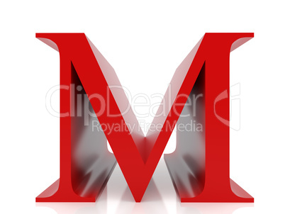 Letter M