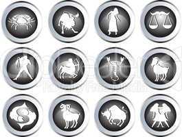 12 teiliges Horoskopset