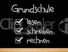 Grundschule: lesen / schreiben / rechnen