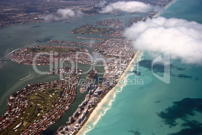 Aerial View of Miami