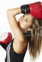 Boxing girl