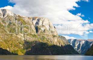 Norway nature: Mountains, fjord